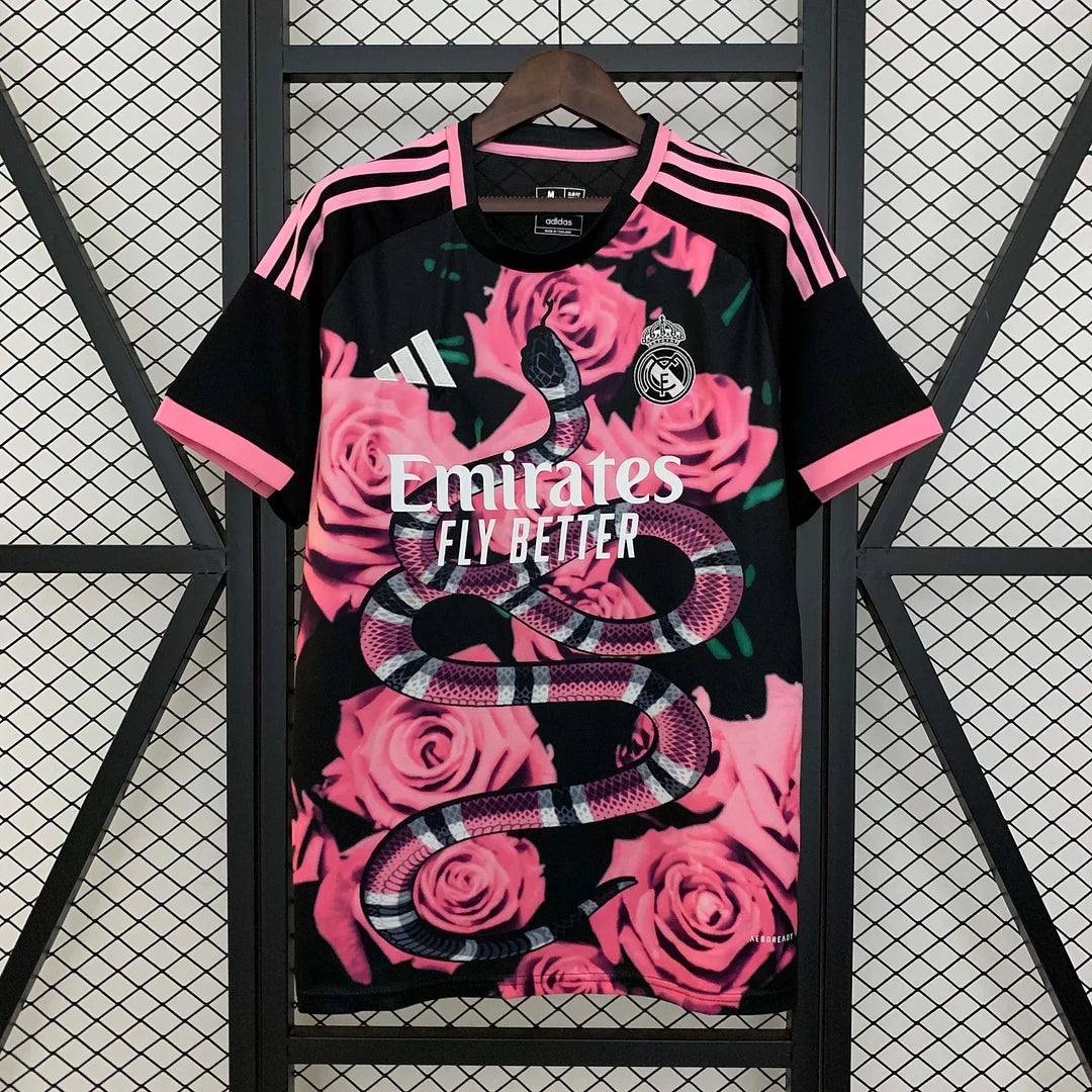 Edizione speciale del Real Madrid Trikot Pink-Snake 2025/2026