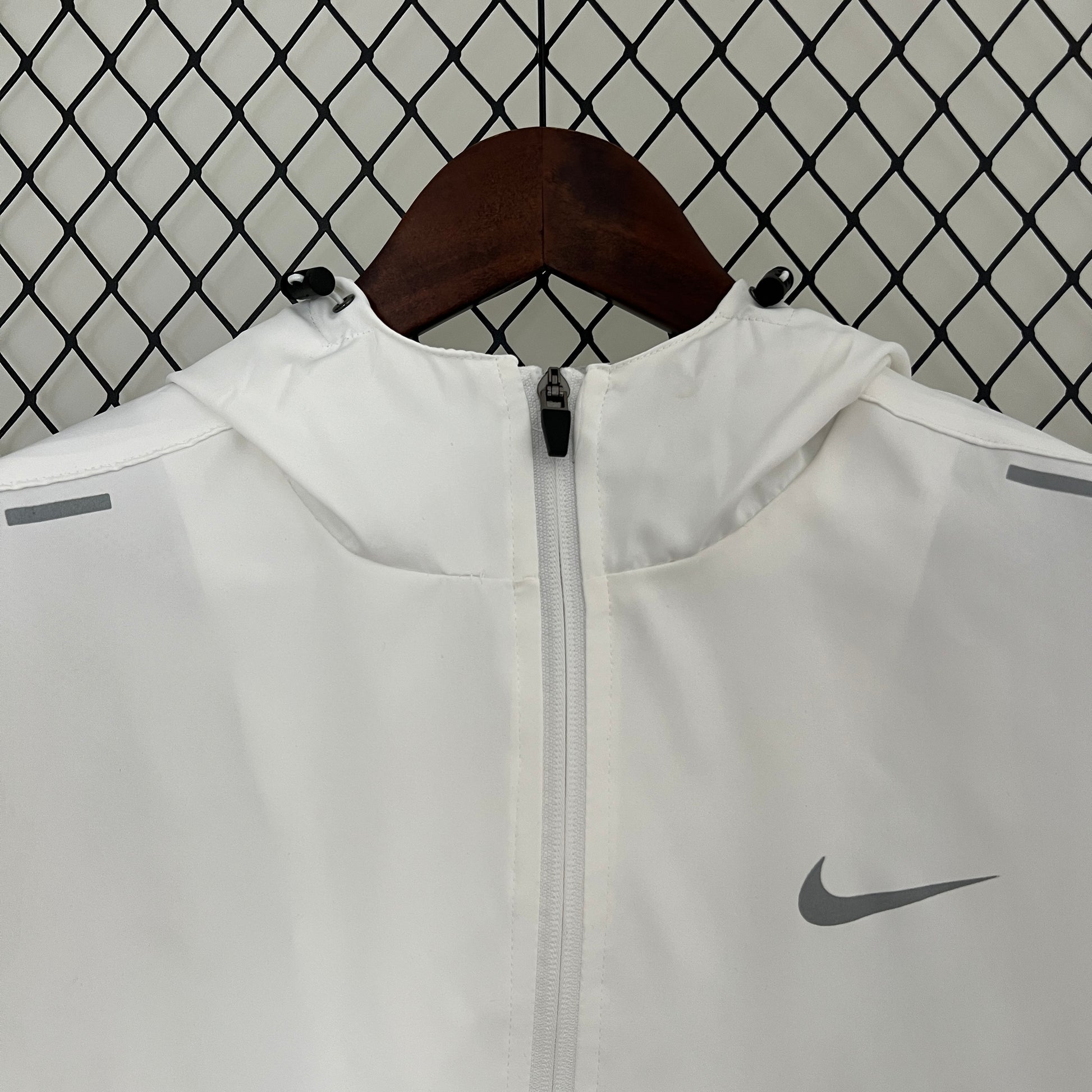 Nike Windbreaker Jacke Weiß