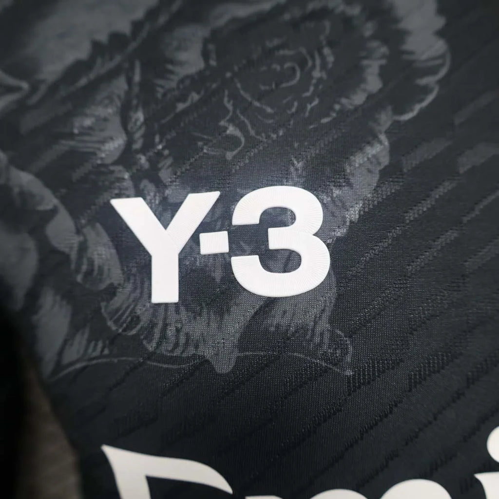 Real Madrid SPECIAL EDITION Black Y-3 jersey PLAYERS EDITION 2024/2025