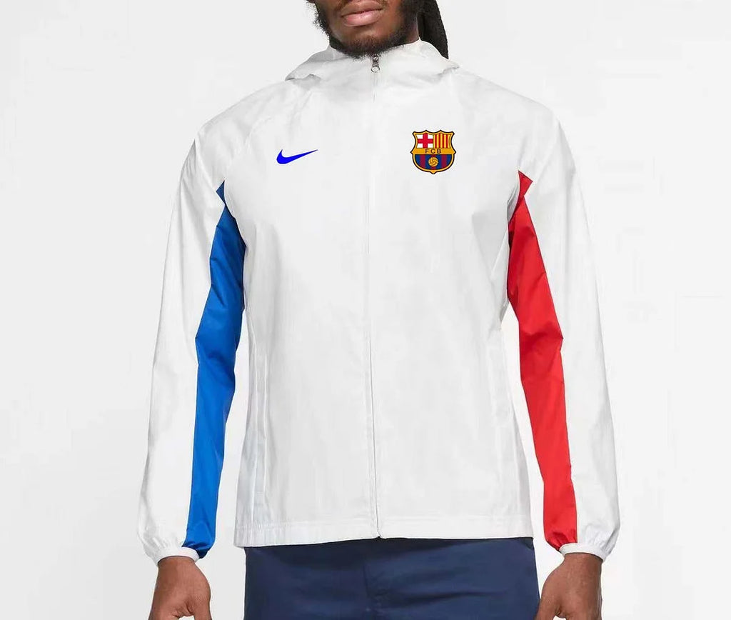 FC Barcelona Winter Jacket White