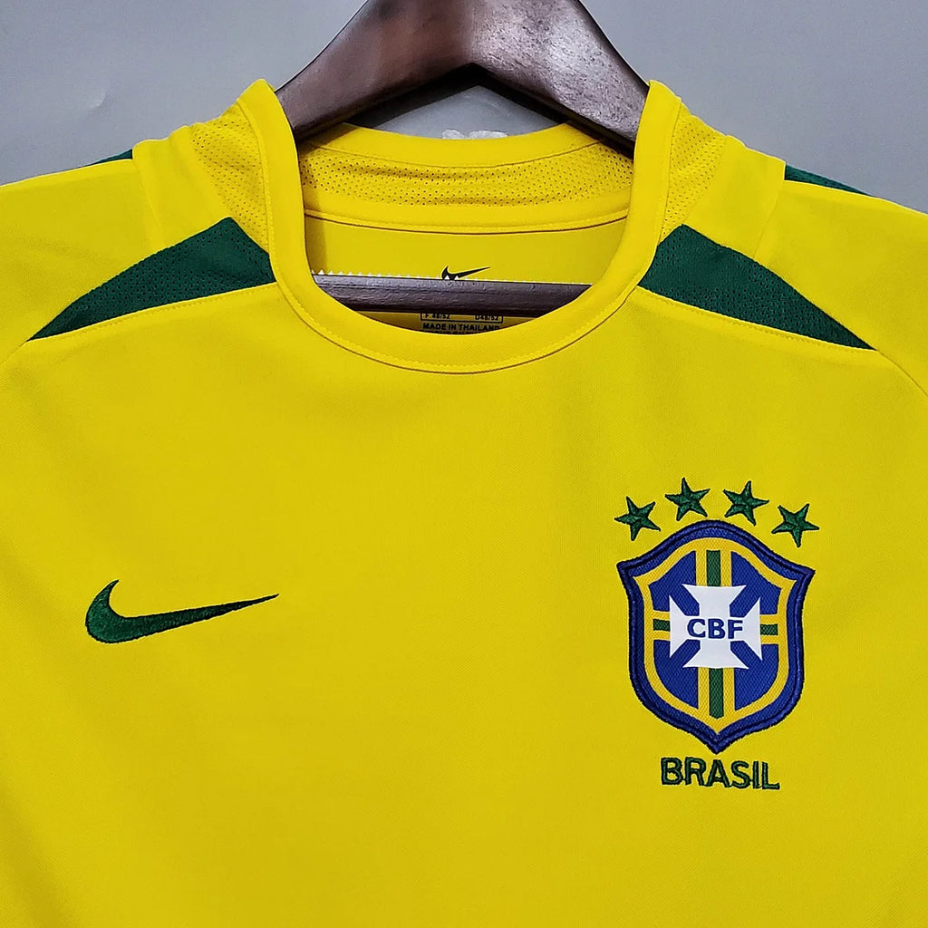 Brazil National Team Retro 2002 Jersey