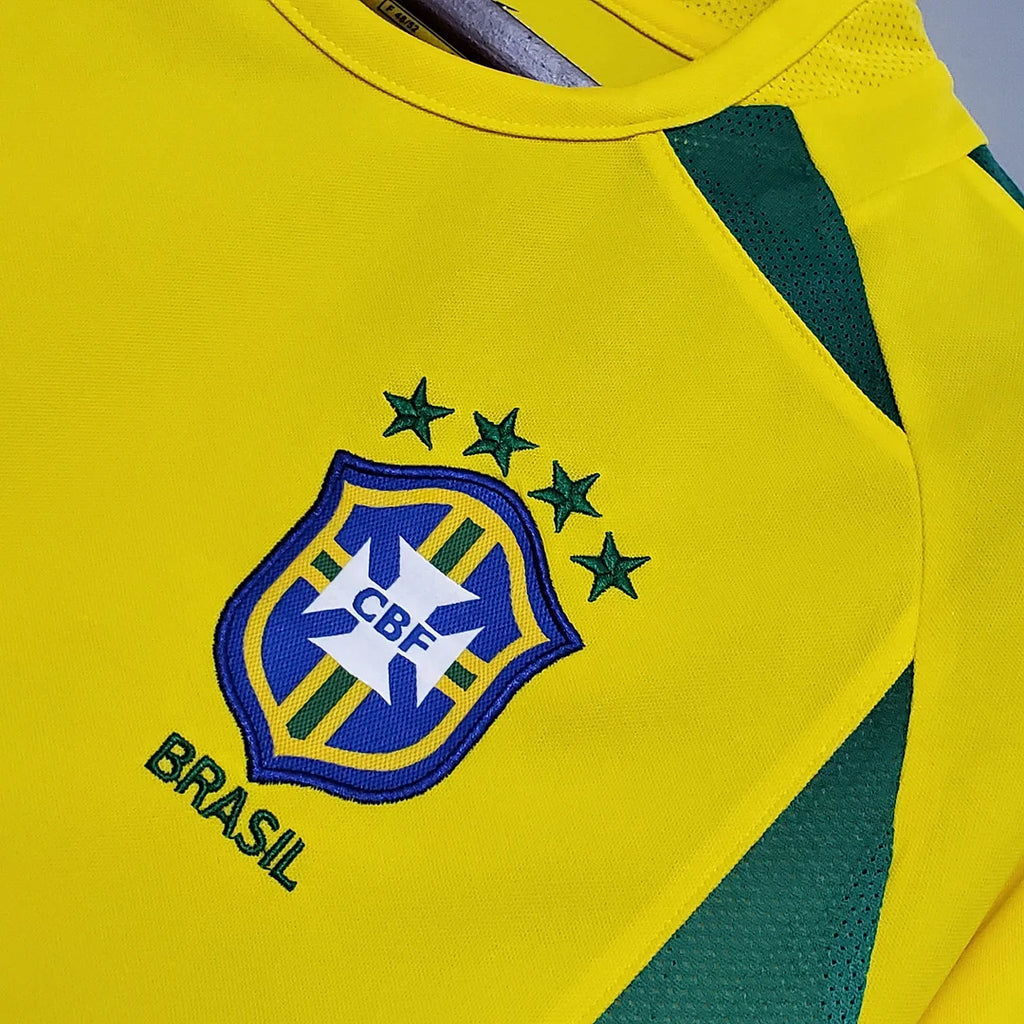 Brazil National Team Retro 2002 Jersey