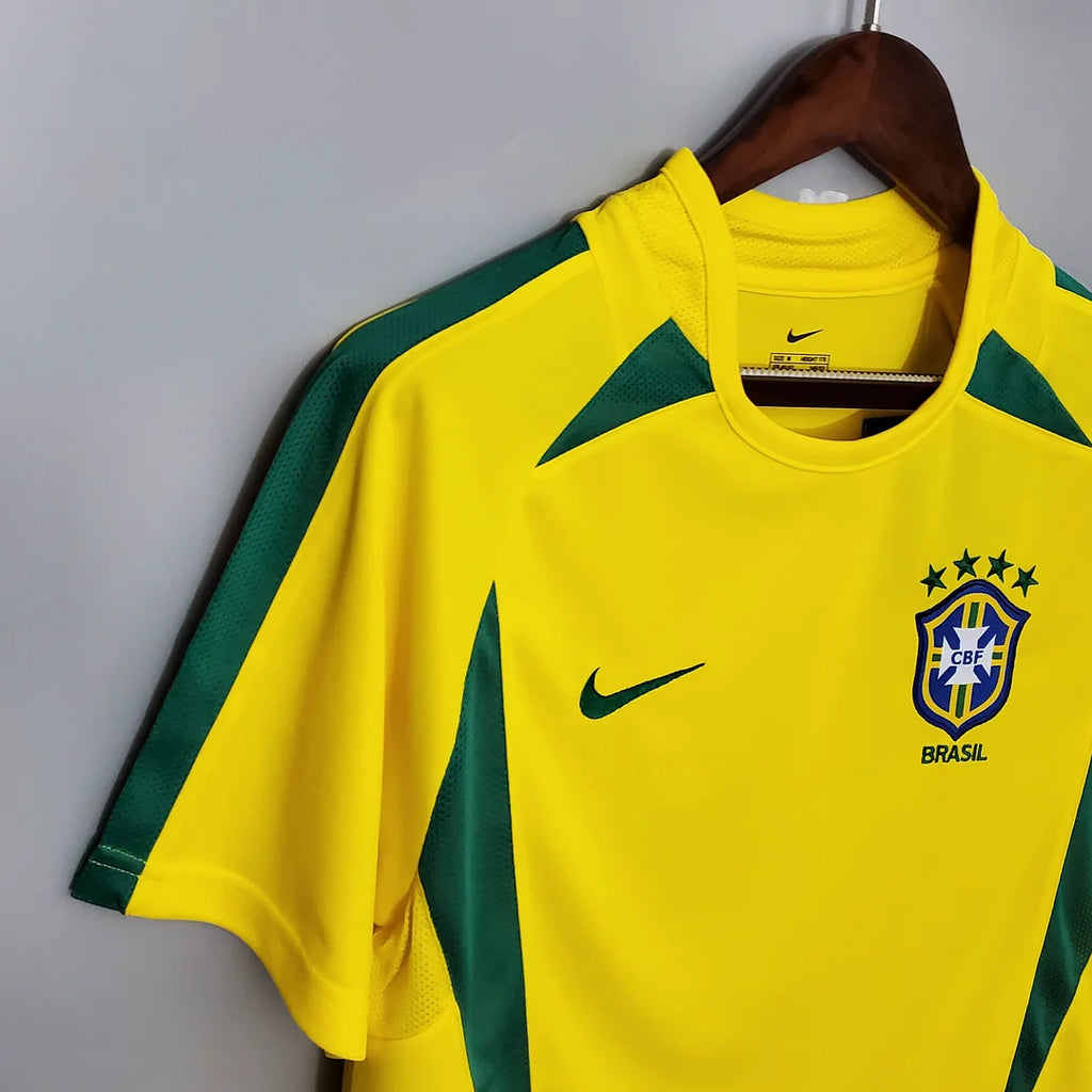 Brazil National Team Retro 2002 Jersey