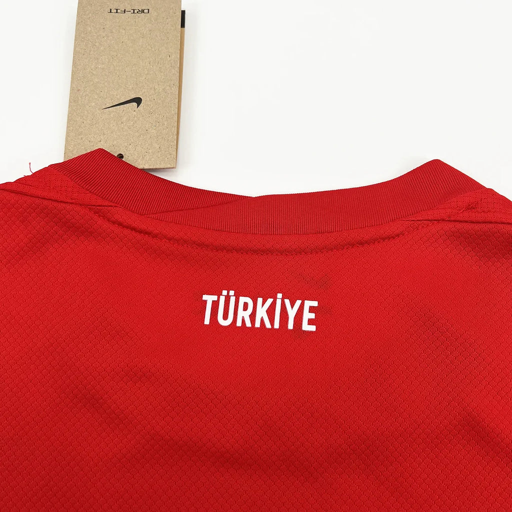 Maglia della casa della squadra nazionale di Türkiye 2024