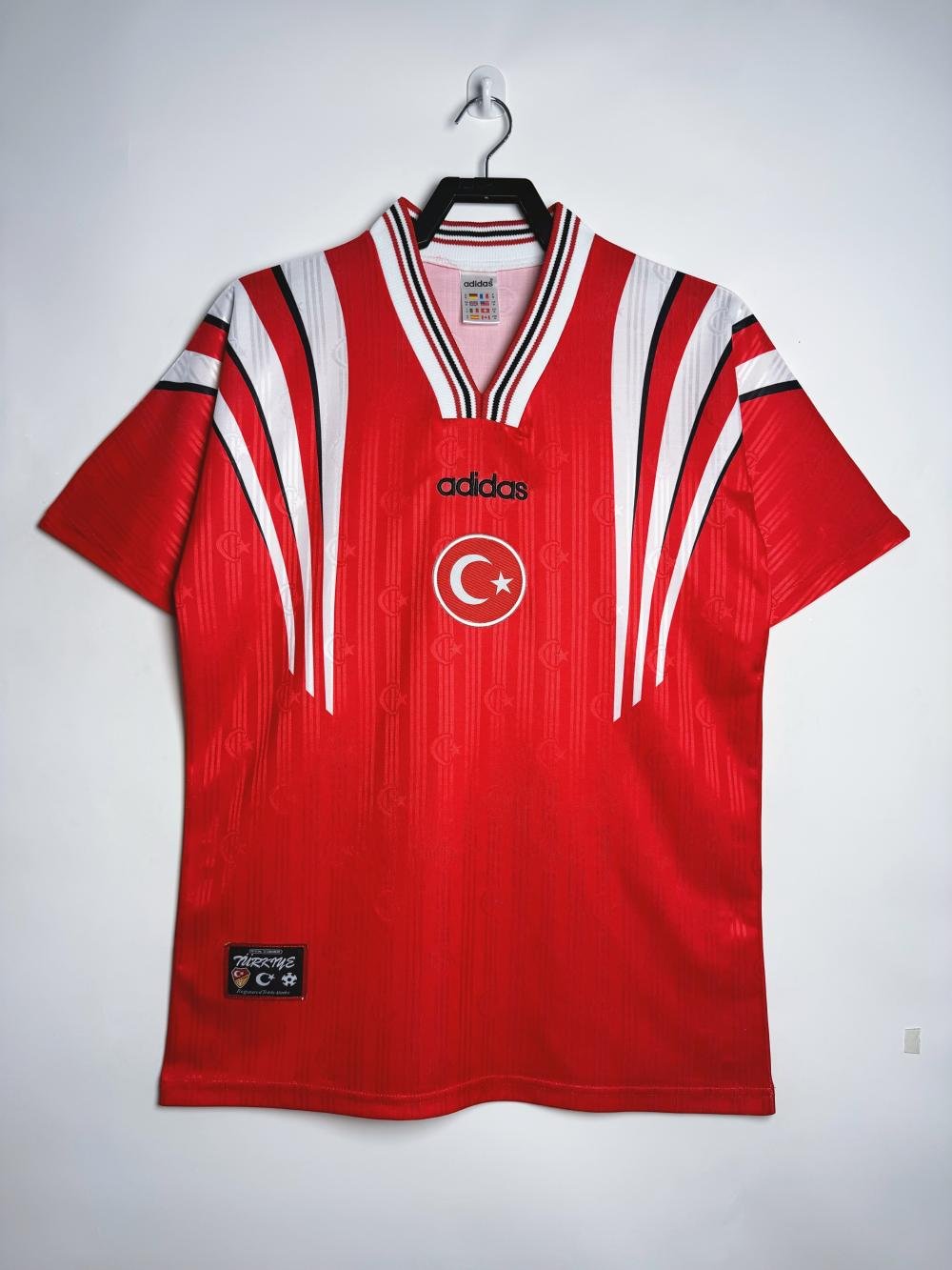Türkiye National Team Retro Home Jersey 1996