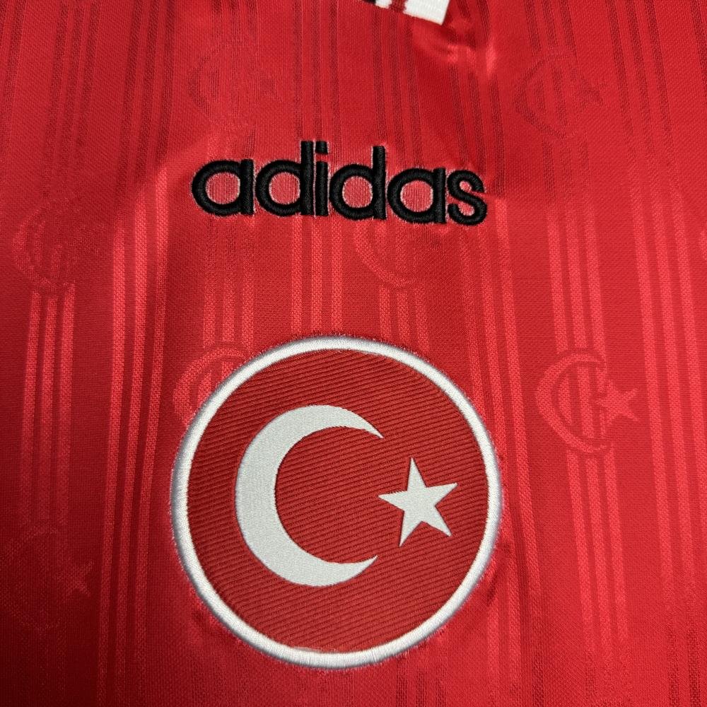 Türkiye National Team Retro Home Jersey 1996